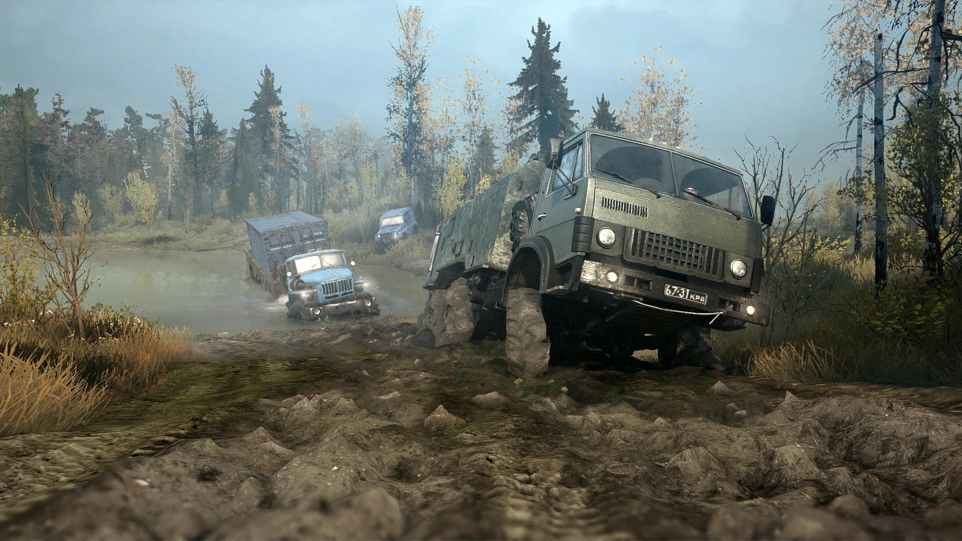 Sprintires MudRunner: American Wilds screenshot 3